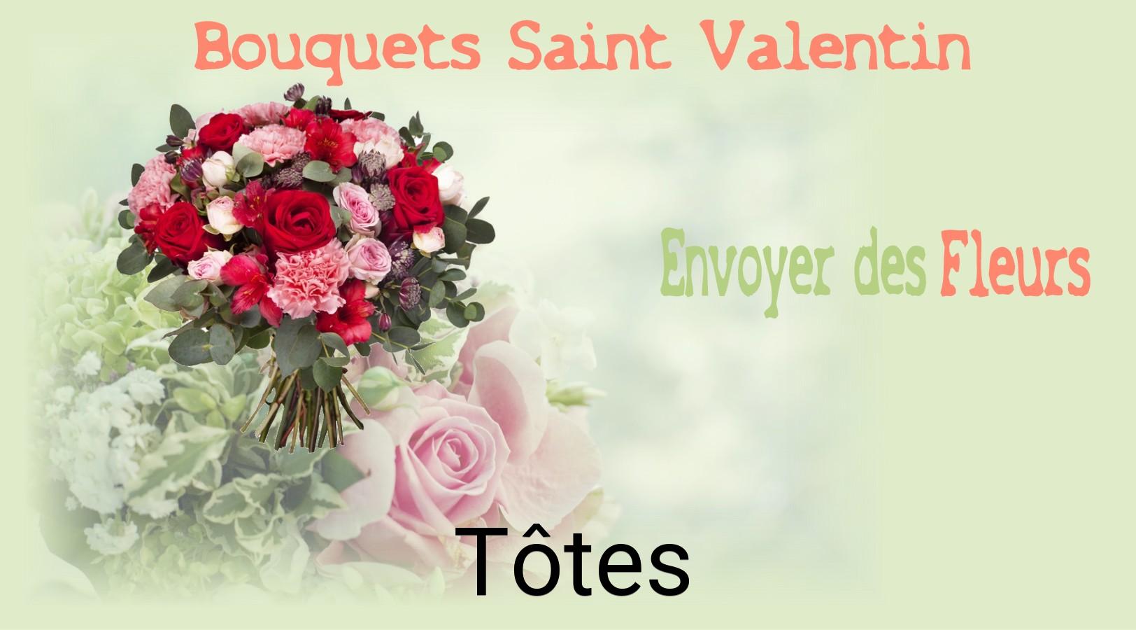 Roses de Saint-Valentin livrées à Tôtes